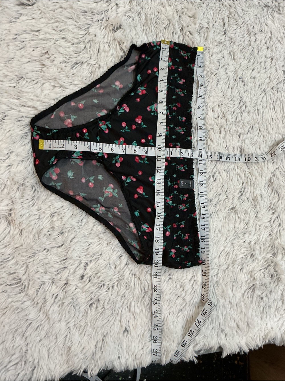 Torrid Curve Cherry Print Bralette & Hipster Panty Set – Size 3 – NWT - Picture 6 of 16